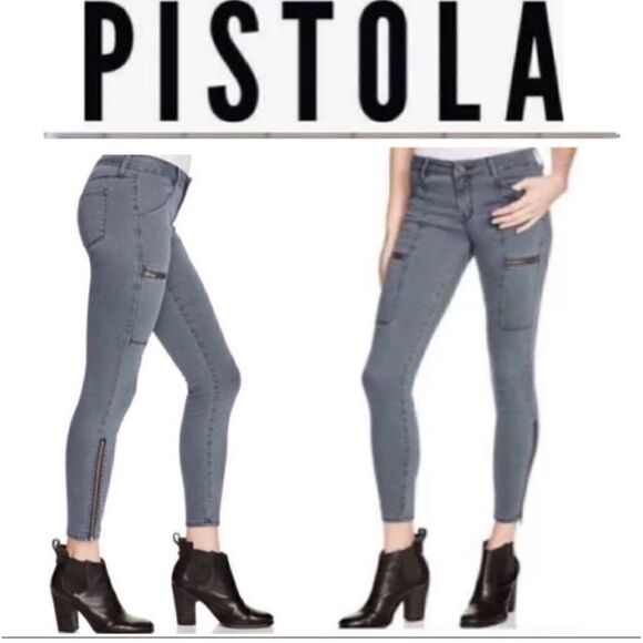 Pistola Revolve Topango Zipper Cargo  Jeans - Picture 6 of 7